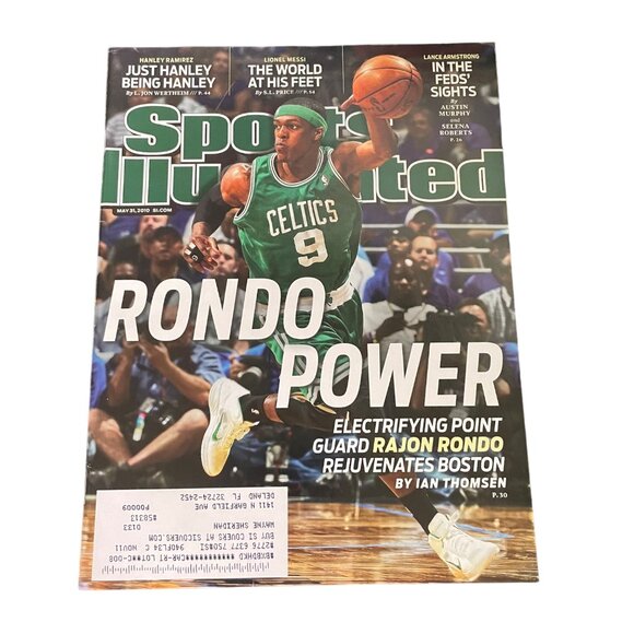Sports Illustrated Magazine u  May 31 2010 Vol 112 No 23  Rajon Rondo - Picture 1 of 9